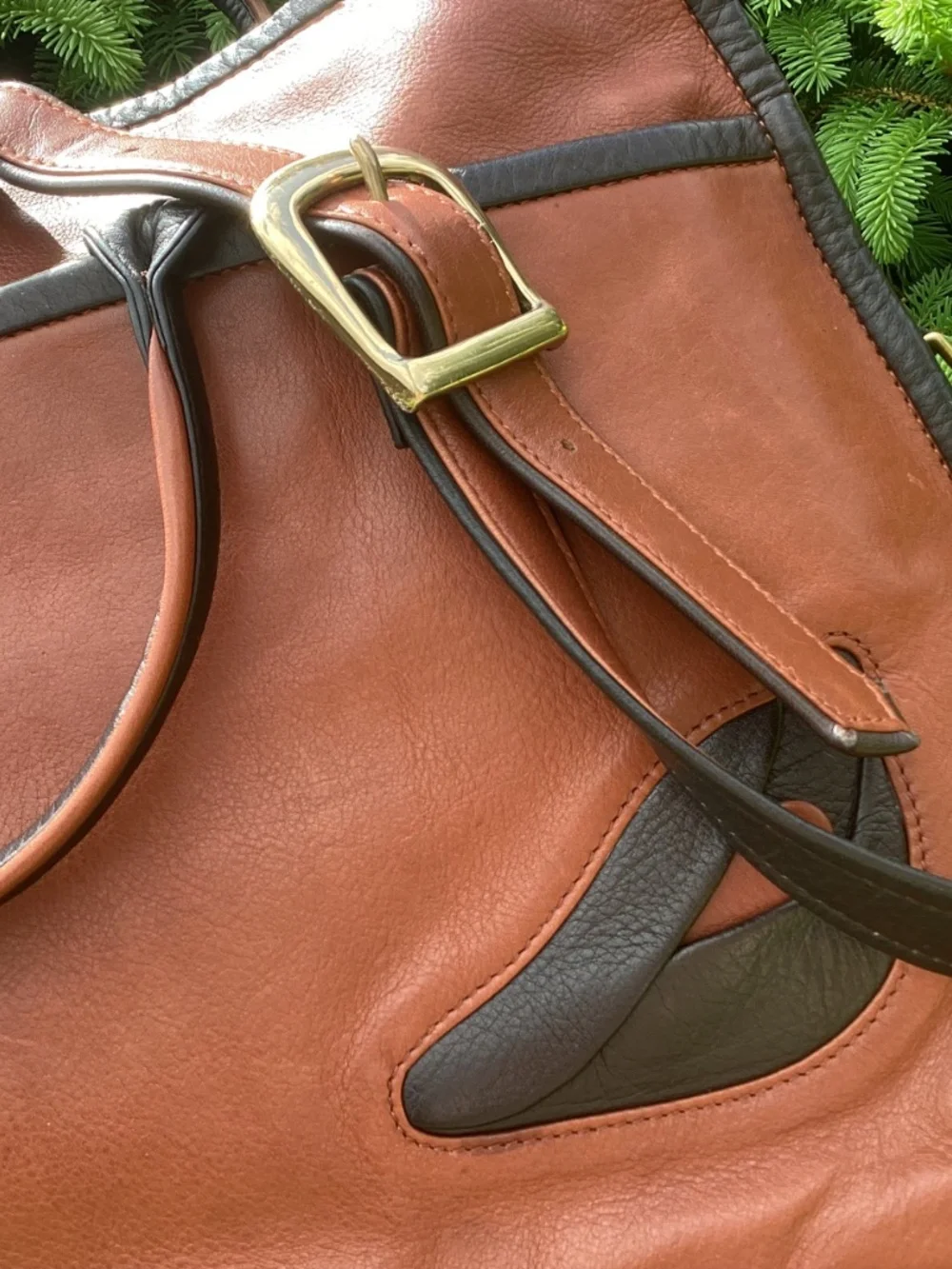 Mowen Leather Designs Fine Soft Leather Briefcase Laptop Messenger Bag🦋